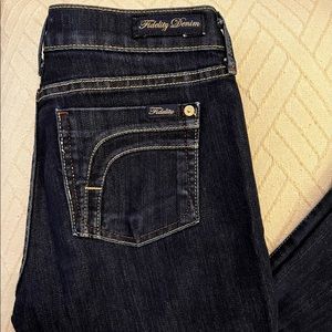 Fidelity Denim Belladonna SIZE 28